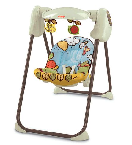 Fisher price musical sales swing chair