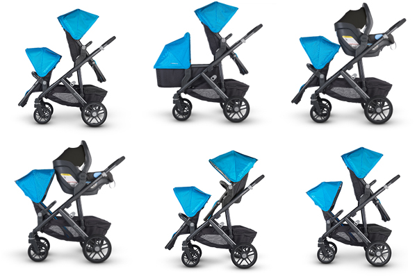 2010 uppababy vista configurations